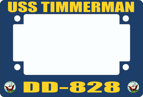 USS Timmerman DD-828 Motorcycle Frame