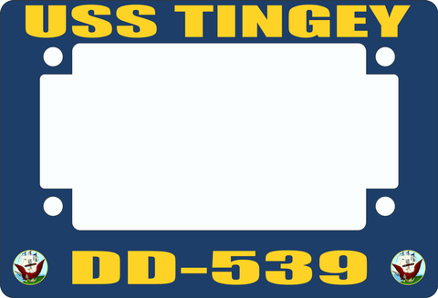 USS Tingey DD-539 Motorcycle Frame
