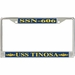 USS Tinosa SSN-606 License Plate Frame