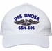 USS Tinosa SSN-606 with Dolphins Unstructured Dad Cap