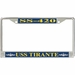 USS Tirante SS-420 License Plate Frame