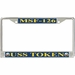 USS Token MSF-126 License Plate Frame