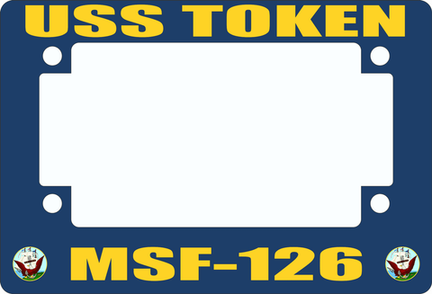 USS Token MSF-126 Motorcycle Frame