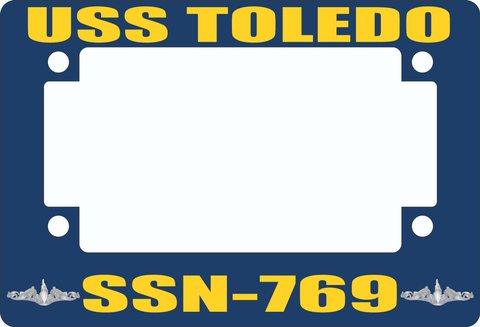 USS Toledo SSN-769 Motorcycle Frame