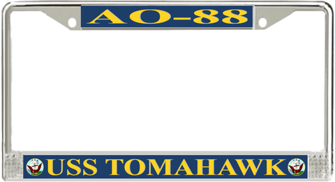 USS Tomahawk AO-88 License Plate Frame
