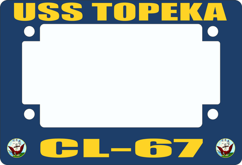 USS Topeka CL-67 Motorcycle Frame