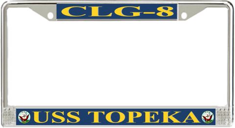 USS Topeka CLG-8 License Plate Frame