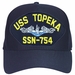 USS Topeka SSN-754 Blue Water ( Silver Dolphins ) Submarine Enlisted Cap