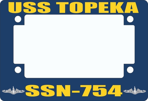 USS Topeka SSN-754 Motorcycle Frame