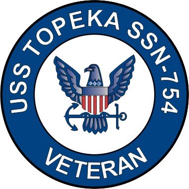 USS Topeka SSN-754 Veteran Decal Sticker