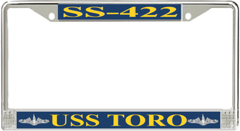 USS Toro SS-422 License Plate Frame