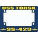 USS Torsk SS-423 Motorcycle Frame