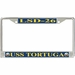 USS Tortuga LSD-26 License Plate Frame