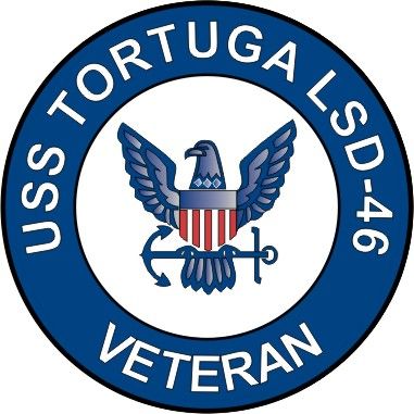 USS Tortuga LSD-46 Veteran Decal Sticker