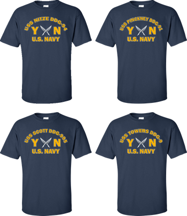 USS TOWERS DDG-9 Rates Apparel