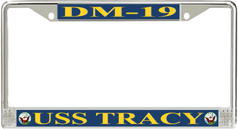 USS Tracy DM-19 License Plate Frame