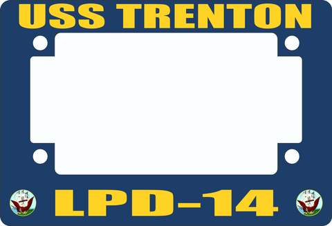 USS Trenton LPD-14 Motorcycle Frame