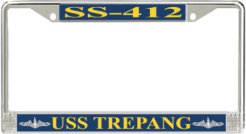 USS Trepang SS-412 License Plate Frame
