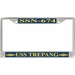 USS Trepang SSN-674 License Plate Frame
