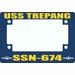 USS Trepang SSN-674 Motorcycle Frame
