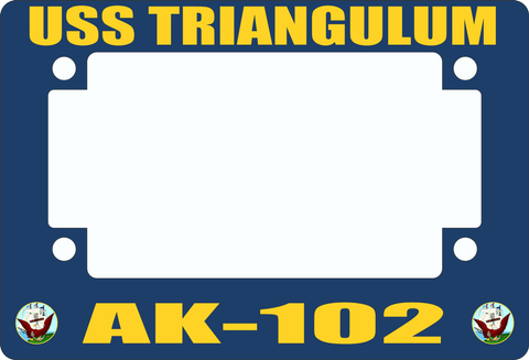 USS Triangulum AK-102 Motorcycle Frame