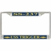 USS Trigger SS-237 License Plate Frame