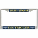 USS Trigger SS-564 License Plate Frame