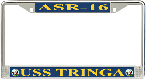 USS Tringa ASR-16 License Plate Frame