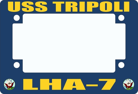USS Tripoli LHA-7 Motorcycle Frame