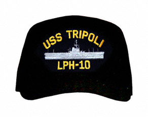 USS Tripoli LPH-10 Ships Ball Cap