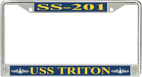 USS Triton SS-201 License Plate Frame