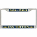 USS Triton SS-201 License Plate Frame