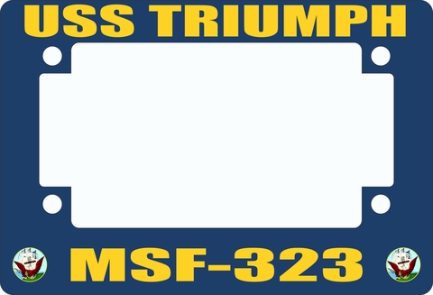 USS Triumph MSF-323 Motorcycle Frame