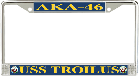 USS Troilus AKA-46 License Plate Frame