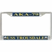 USS Trousdale AKA-79 License Plate Frame