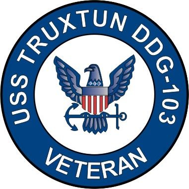 USS Truxtun DDG-103 Veteran Decal Sticker