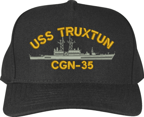 USS Truxtun CGN-35 Custom Embroidered Cap