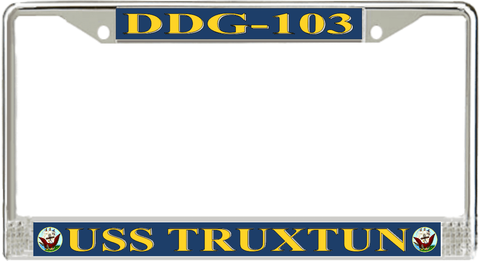 USS Truxtun DDG-103 License Plate Frame