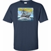USS Truxtun DDG-103 Printed Art T-Shirt
