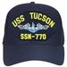 USS Tucson SSN-770 Blue Water ( Silver Dolphins ) Submarine Enlisted Cap