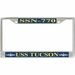 USS Tucson SSN-770 License Plate Frame