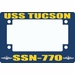 USS Tucson SSN-770 Motorcycle Frame