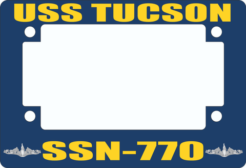 USS Tucson SSN-770 Motorcycle Frame