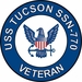 USS Tucson SSN-770 Veteran Decal Sticker