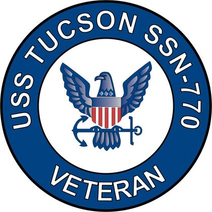 USS Tucson SSN-770 Veteran Decal Sticker