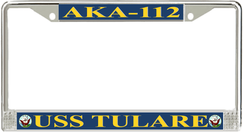USS Tulare AKA-112 License Plate Frame
