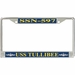 USS Tullibee SSN-597 License Plate Frame