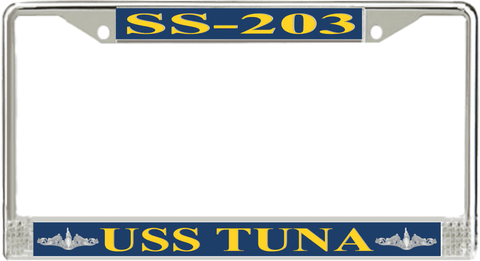 USS Tuna SS-203 License Plate Frame