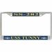 USS Tunny SS-282 License Plate Frame