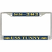 USS Tunny SS-282 License Plate Frame